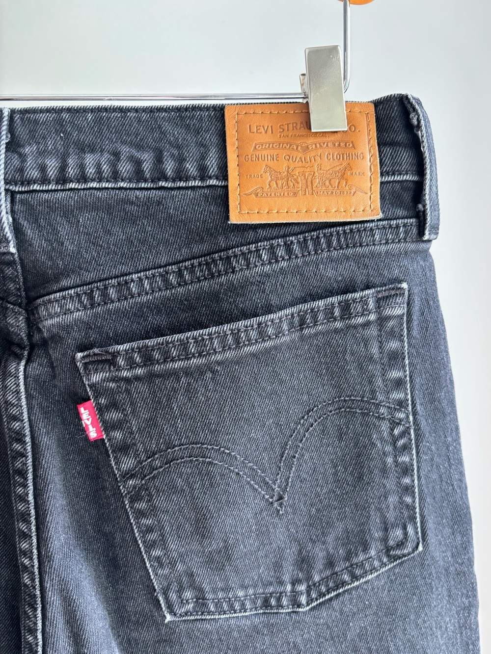 Levi’s Mens Black Wedgie Bootcut Jeans